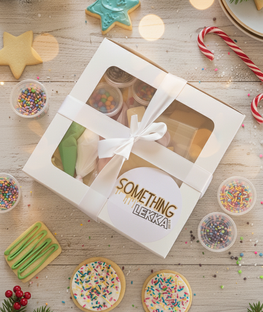 DIY Christmas Cookie Decorating Box